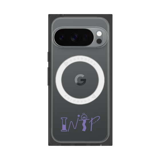 Premium Square Case with Pixelsnap［ Original - INTP Logician - Alphabet ］
