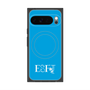 Premium Square Case with Pixelsnap［ Original - ESFJ Consul - Alphabet - Blue ］