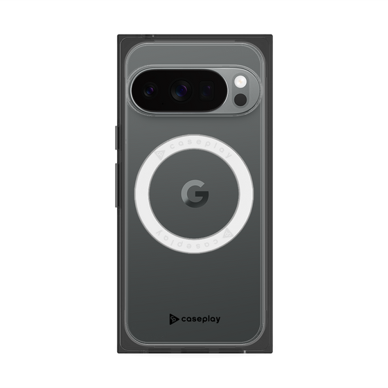 Premium Square Case with Pixelsnap［ Original - CASEPLAY Logo - Black/A ］