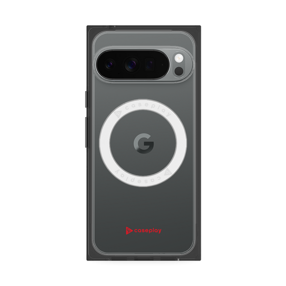 Premium Square Case with Pixelsnap［ Original - CASEPLAY Logo - Red/A ］