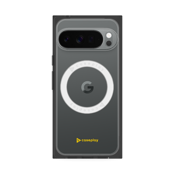 Premium Square Case with Pixelsnap［ Original - CASEPLAY Logo - Yellow/A ］