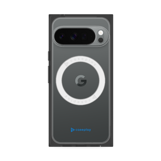 Premium Square Case with Pixelsnap［ Original - CASEPLAY Logo - Blue/A ］