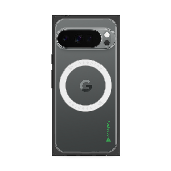 Premium Square Case with Pixelsnap［ Original - CASEPLAY Logo - Green/B ］