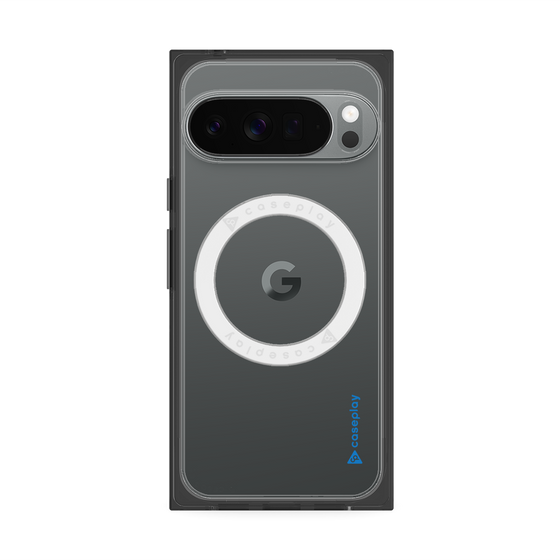 Premium Square Case with Pixelsnap［ Original - CASEPLAY Logo - Blue/B ］