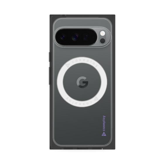 Premium Square Case with Pixelsnap［ Original - CASEPLAY Logo - Purple/B ］