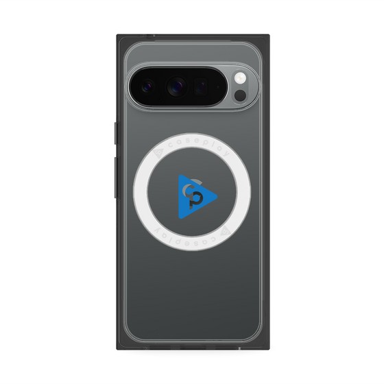 Premium Square Case with Pixelsnap［ Original - CASEPLAY Logo - Blue/C ］