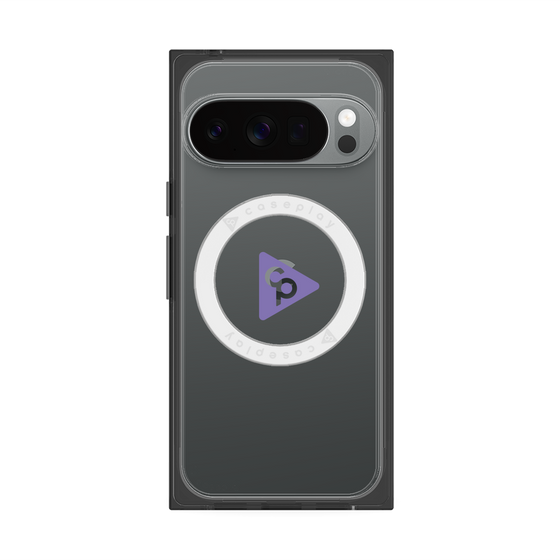 Premium Square Case with Pixelsnap［ Original - CASEPLAY Logo - Purple/C ］
