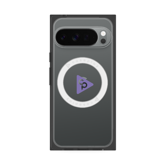 Premium Square Case with Pixelsnap［ Original - CASEPLAY Logo - Purple/C ］