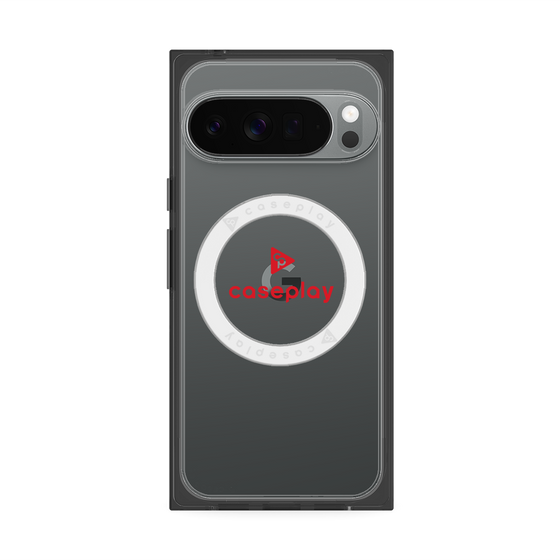 Premium Square Case with Pixelsnap［ Original - CASEPLAY Logo - Red/D ］