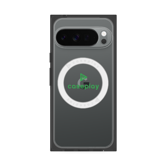 Premium Square Case with Pixelsnap［ Original - CASEPLAY Logo - Green/D ］