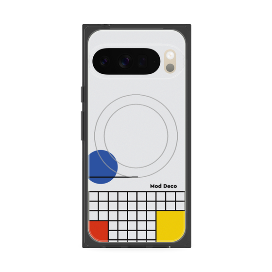 Premium Square Case with Pixelsnap［ Mod Deco - Original - Retro ］