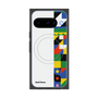 Premium Square Case with Pixelsnap［ Mod Deco - Original - Geometric pattern/B ］