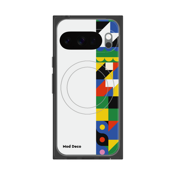 Premium Square Case with Pixelsnap［ Mod Deco - Original - Geometric pattern/B ］