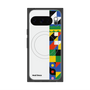 Premium Square Case with Pixelsnap［ Mod Deco - Original - Geometric pattern/B ］