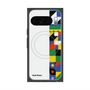 Premium Square Case with Pixelsnap［ Mod Deco - Original - Geometric pattern/B ］
