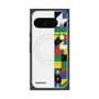 Premium Square Case with Pixelsnap［ Mod Deco - Original - Geometric pattern/B ］