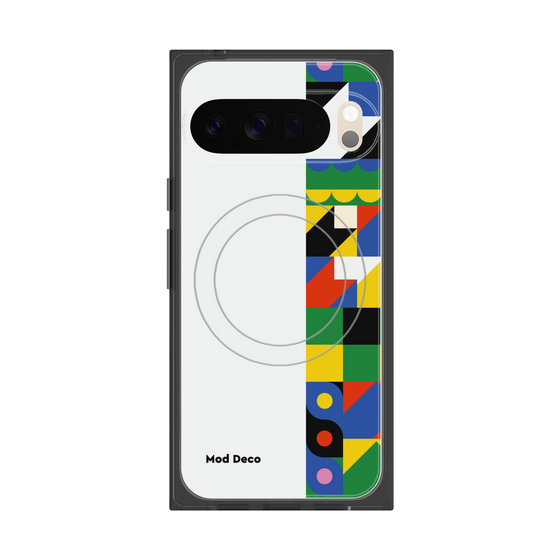 Premium Square Case with Pixelsnap［ Mod Deco - Original - Geometric pattern/B ］