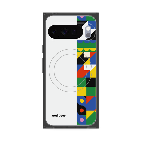 Premium Square Case with Pixelsnap［ Mod Deco - Original - Geometric pattern/B ］