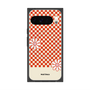 Premium Square Case with Pixelsnap［ Mod Deco - Original - Retro Flower ］