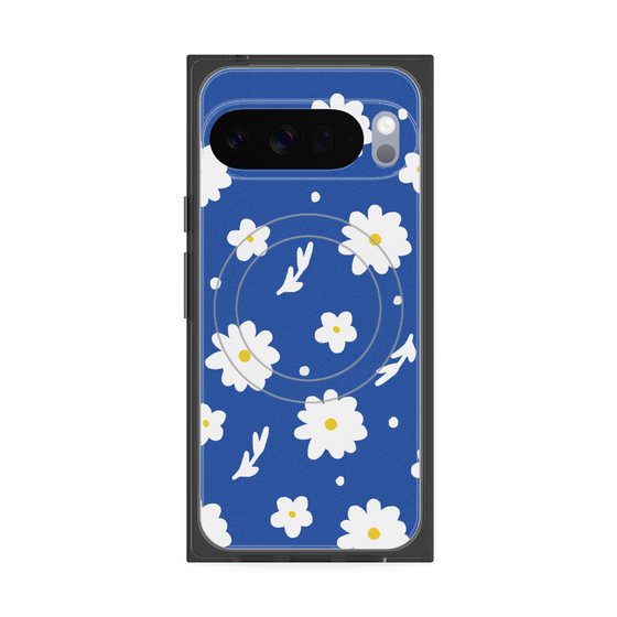 Premium Square Case with Pixelsnap［ Mod Deco - Original - Flower/B ］