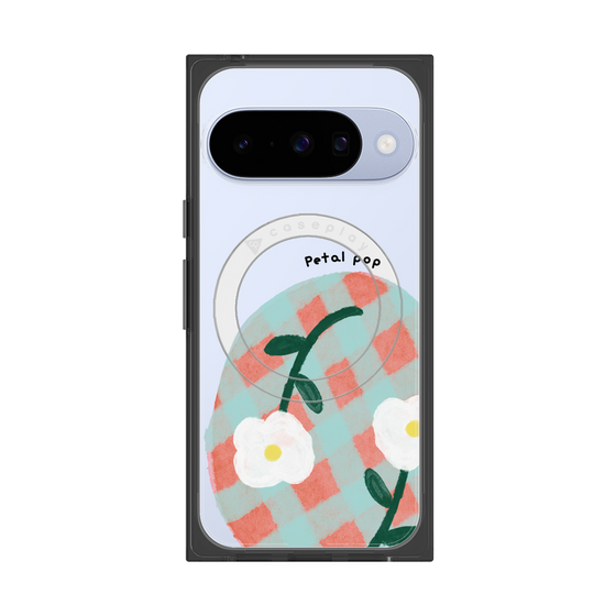 Premium Square Case with Pixelsnap［ Mod Deco - Original - Flower/D ］