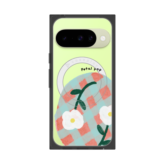 Premium Square Case with Pixelsnap［ Mod Deco - Original - Flower/D ］