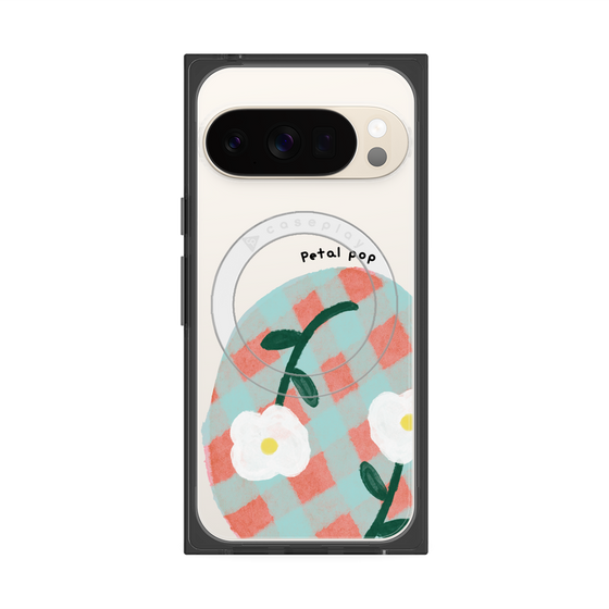Premium Square Case with Pixelsnap［ Mod Deco - Original - Flower/D ］