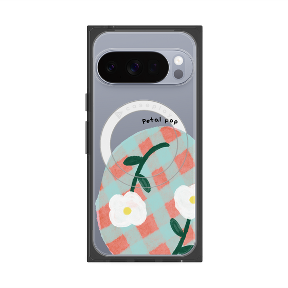 Premium Square Case with Pixelsnap［ Mod Deco - Original - Flower/D ］