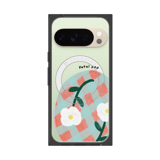 Premium Square Case with Pixelsnap［ Mod Deco - Original - Flower/D ］