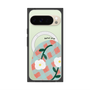 Premium Square Case with Pixelsnap［ Mod Deco - Original - Flower/D ］
