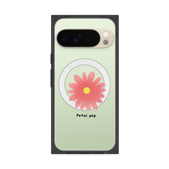 Premium Square Case with Pixelsnap［ Mod Deco - Original - Flower/E ］