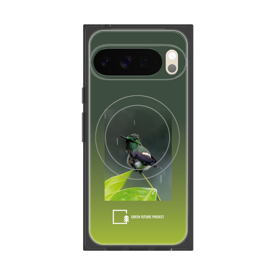 Premium Square Case with Pixelsnap［ Green Future Project - Butterfly Coquette ］