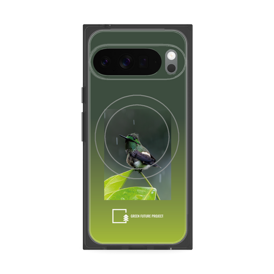 Premium Square Case with Pixelsnap［ Green Future Project - Butterfly Coquette ］