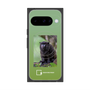 Premium Square Case with Pixelsnap［ Green Future Project - Black-mantled Tamarin ］