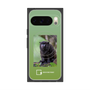 Premium Square Case with Pixelsnap［ Green Future Project - Black-mantled Tamarin ］