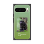 Premium Square Case with Pixelsnap［ Green Future Project - Black-mantled Tamarin ］