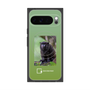 Premium Square Case with Pixelsnap［ Green Future Project - Black-mantled Tamarin ］