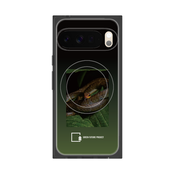 Premium Square Case with Pixelsnap［ Green Future Project - Chironius ］