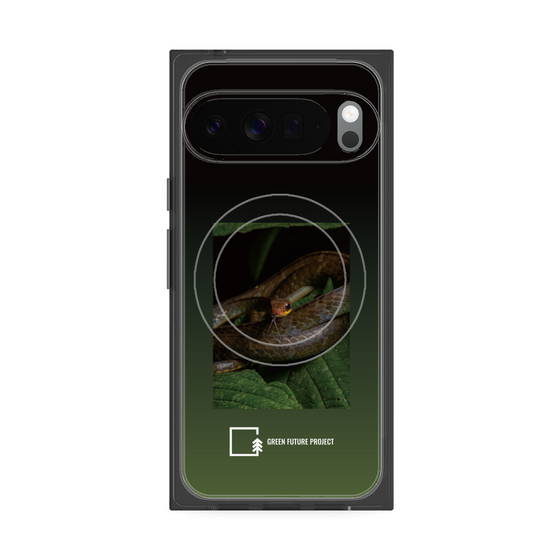 Premium Square Case with Pixelsnap［ Green Future Project - Chironius ］