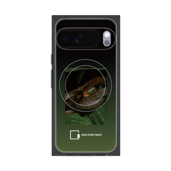 Premium Square Case with Pixelsnap［ Green Future Project - Chironius ］