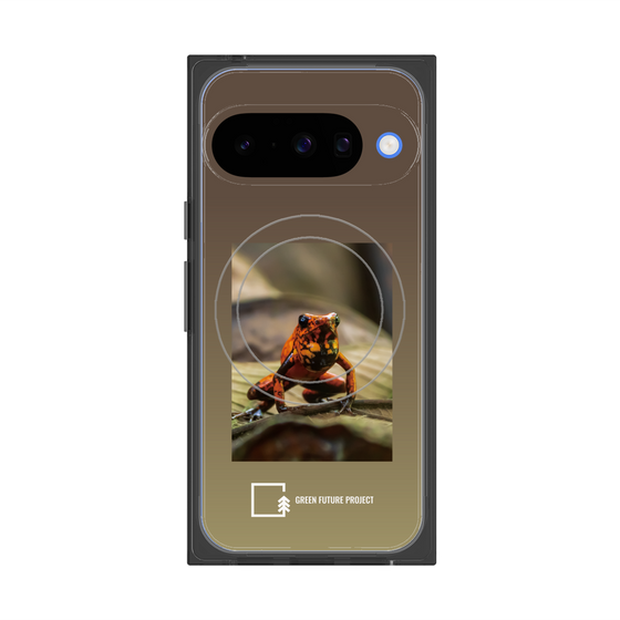 Premium Square Case with Pixelsnap［ Green Future Project - Poison-dart Frogs ］