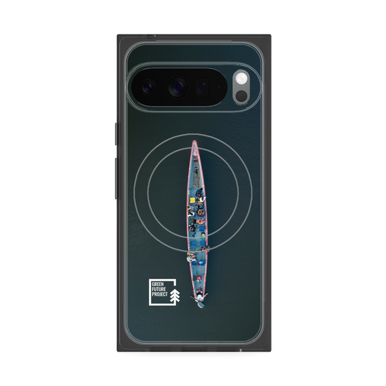 Premium Square Case with Pixelsnap［ Green Future Project - Landscape2 ］