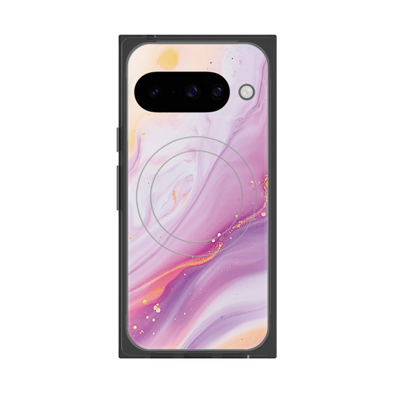 Premium Square Case with Pixelsnap［ Color Rain - Original - Moonlit Mauve ］