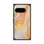 Premium Square Case with Pixelsnap［ Color Rain - Original - Tangerine Mist ］