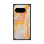 Premium Square Case with Pixelsnap［ Color Rain - Original - Tangerine Mist ］