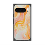 Premium Square Case with Pixelsnap［ Color Rain - Original - Tangerine Mist ］
