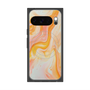 Premium Square Case with Pixelsnap［ Color Rain - Original - Tangerine Mist ］