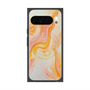 Premium Square Case with Pixelsnap［ Color Rain - Original - Tangerine Mist ］