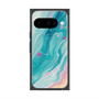 Premium Square Case with Pixelsnap［ Color Rain - Original - Serene Wave ］