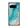 Premium Square Case with Pixelsnap［ Color Rain - Original - Serene Wave ］